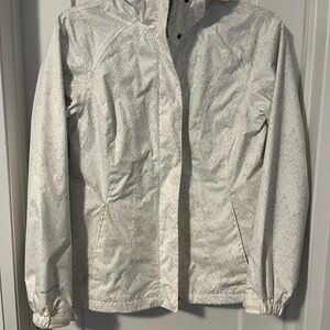 White Patterned Jacket